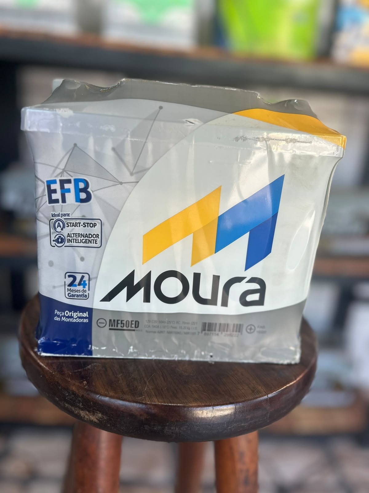 Bateria Moura 50Ah EFB (Start-Stop)