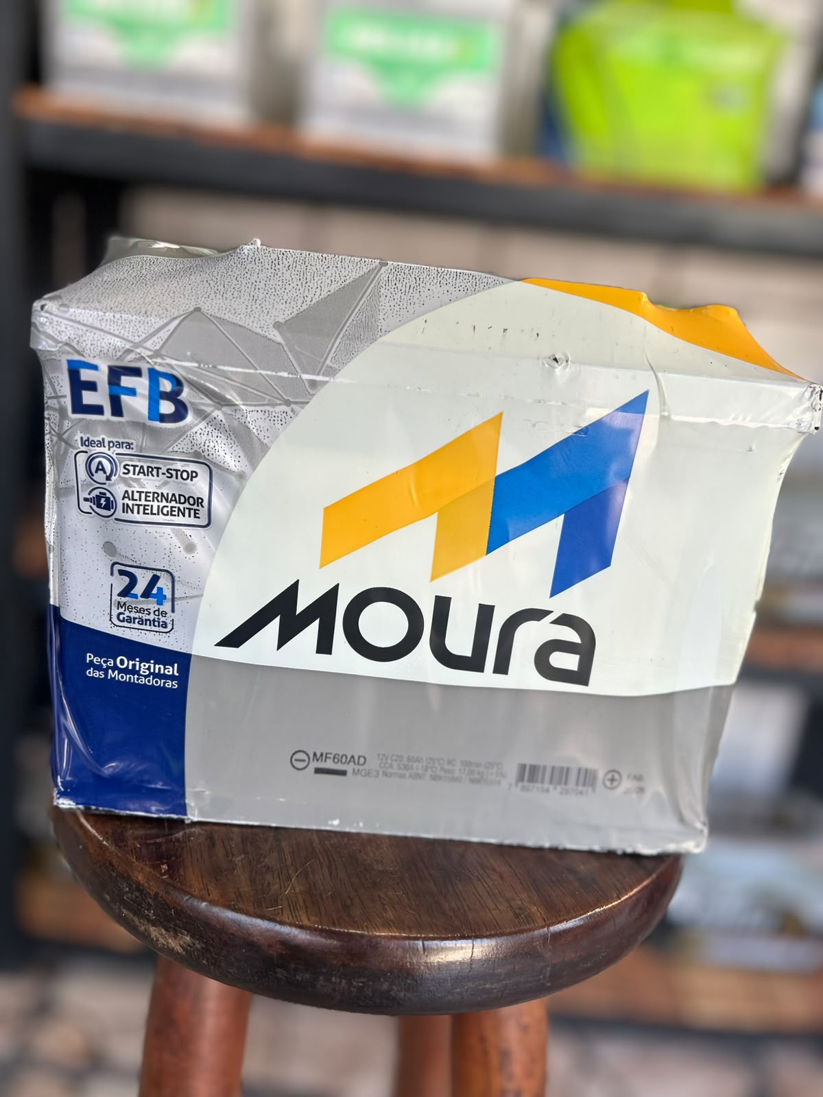 Bateria Moura 60Ah EFB (Start-Stop)